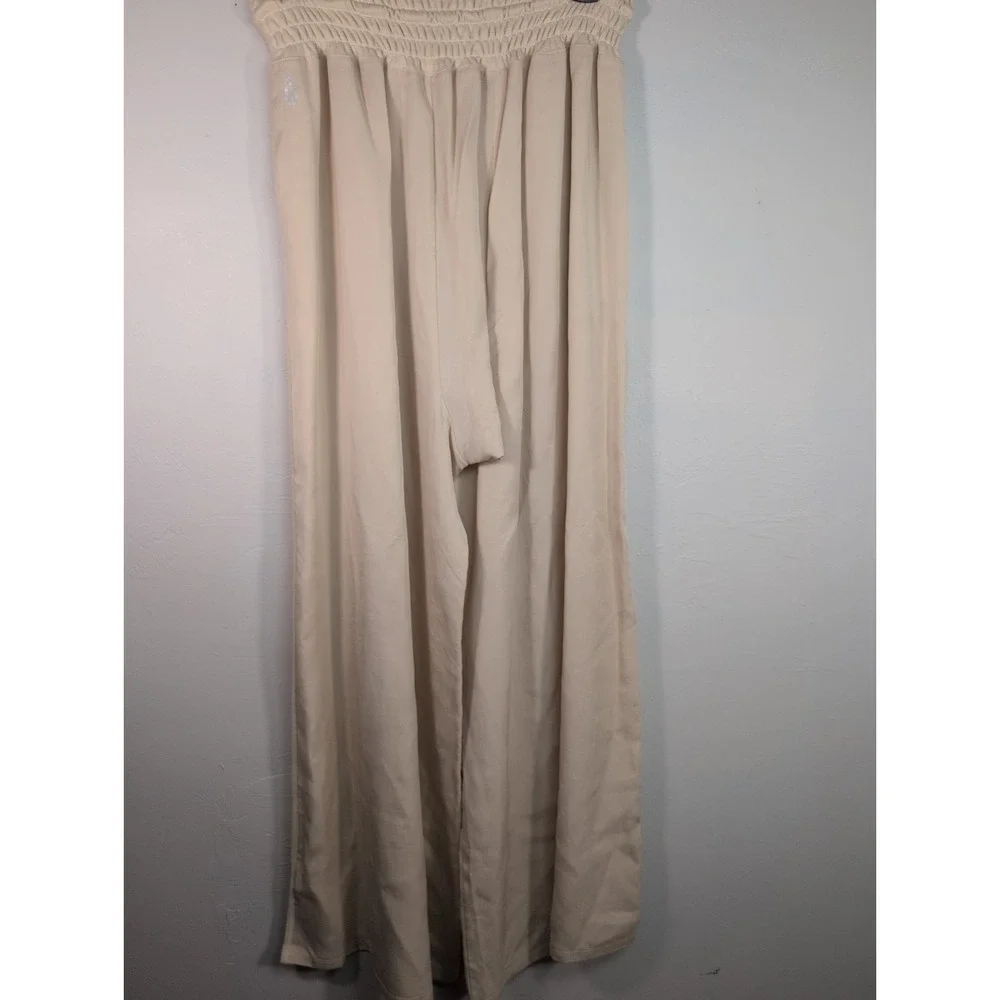 Free people FP Movement wide leg pants Small Beige